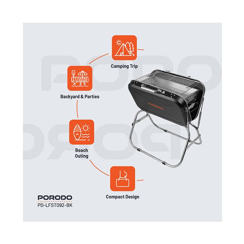 باربیکیو تاشو پرودو PORODO portable folding — تصویر ۸
