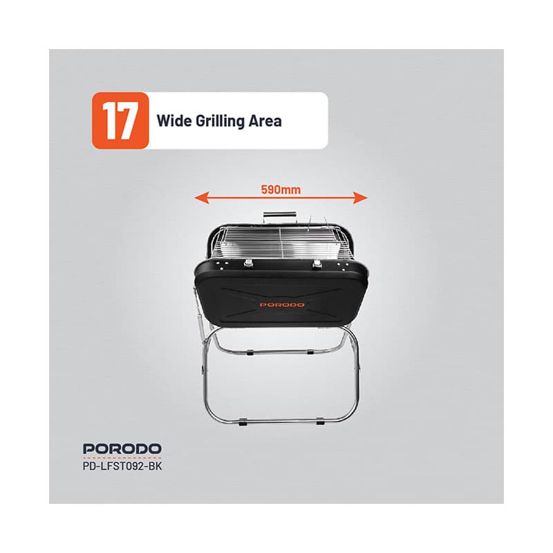 باربیکیو تاشو پرودو PORODO portable folding — تصویر ۶
