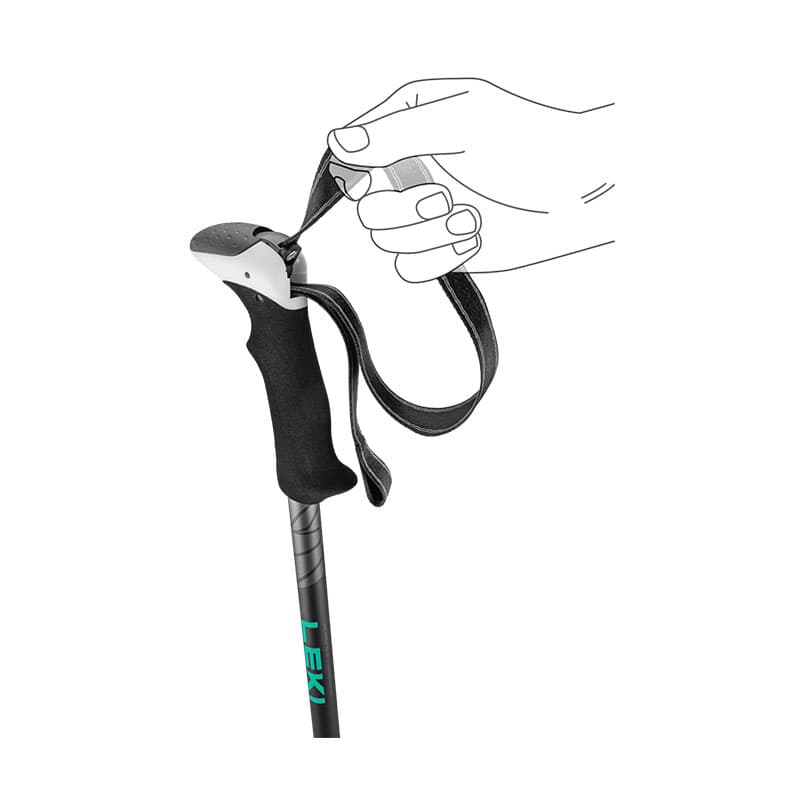 باتوم کلیپسی کوهنوردی لکی LEKI khumbu pro 65420481 — تصویر ۵