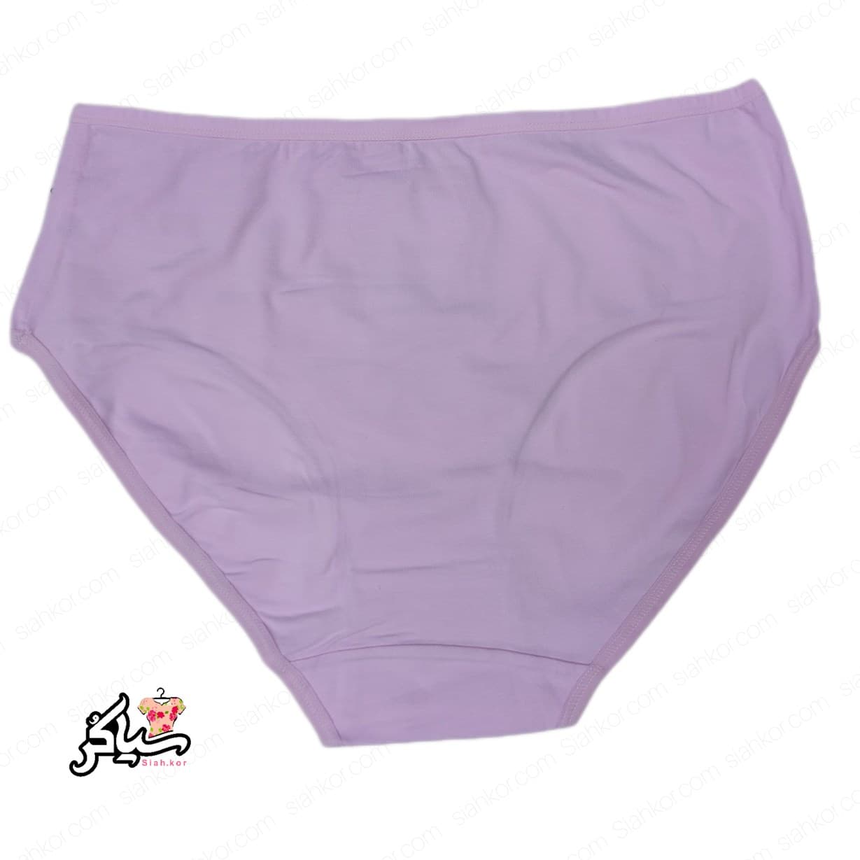 شورت نخی سایز XL ساده آیپینلو صورتی کمرنگ — تصویر ۳