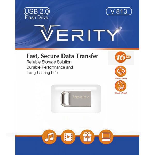 فلش مموری وریتی V813 USB2 ظرفیت 16 گیگابایت