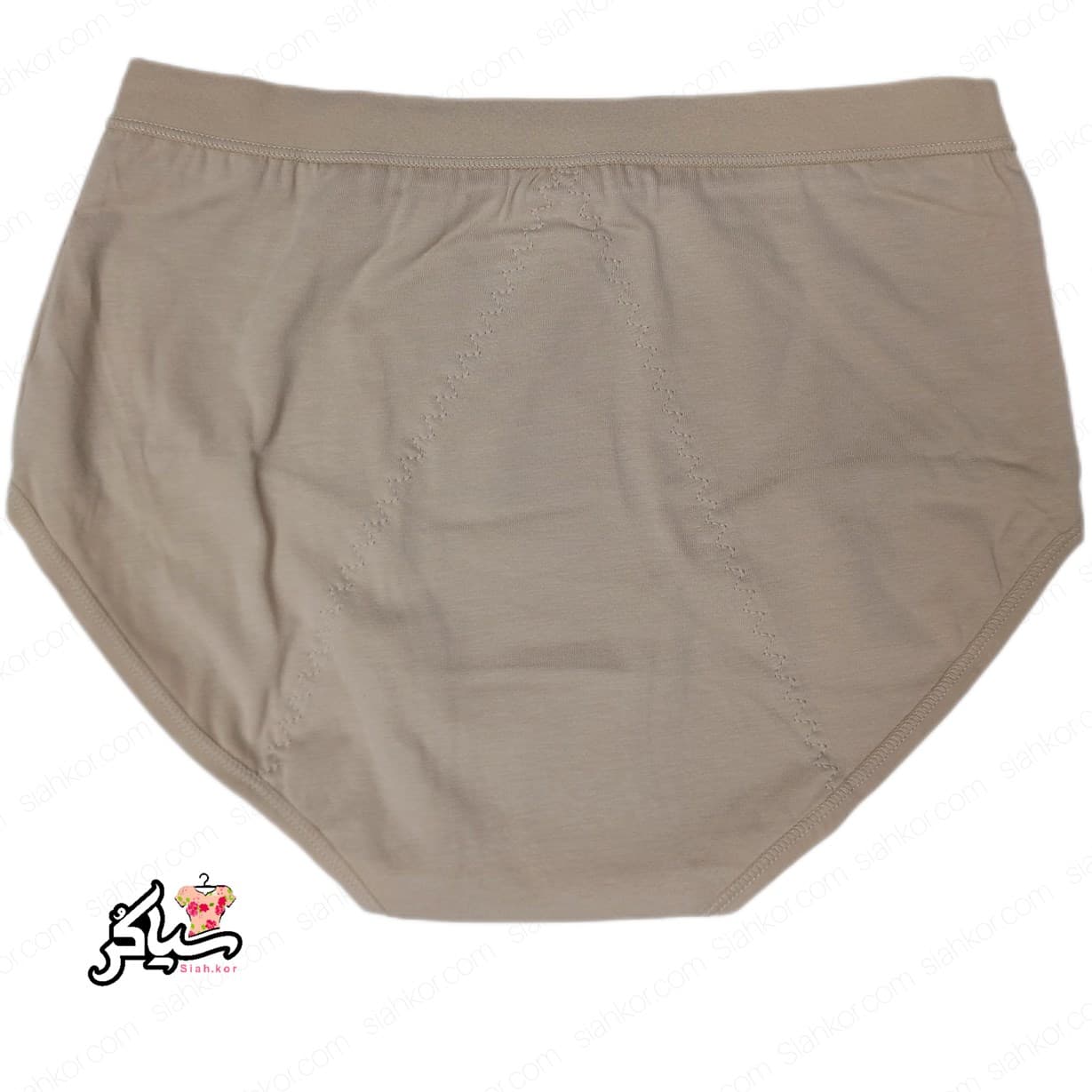 شورتکس سایز لارژ ( شورت زنانه مخصوص عادت ماهیانه ) سبز کمرنگ — تصویر ۳