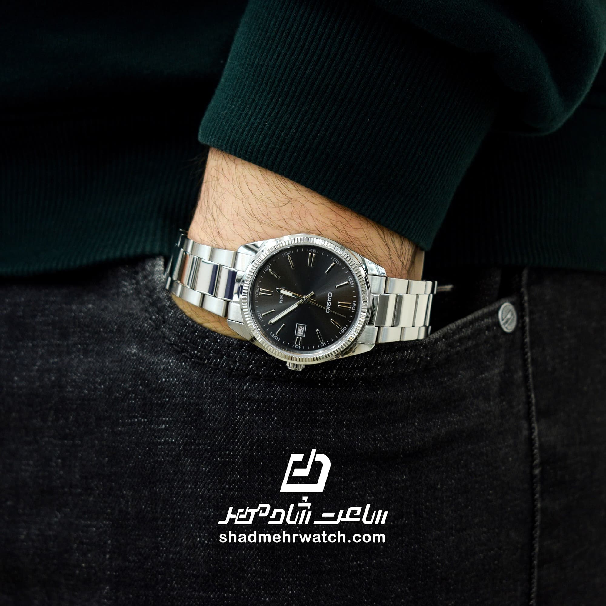 ساعت مچی کاسیو (Casio) مدل MTP-1302D-1A1V — تصویر ۳