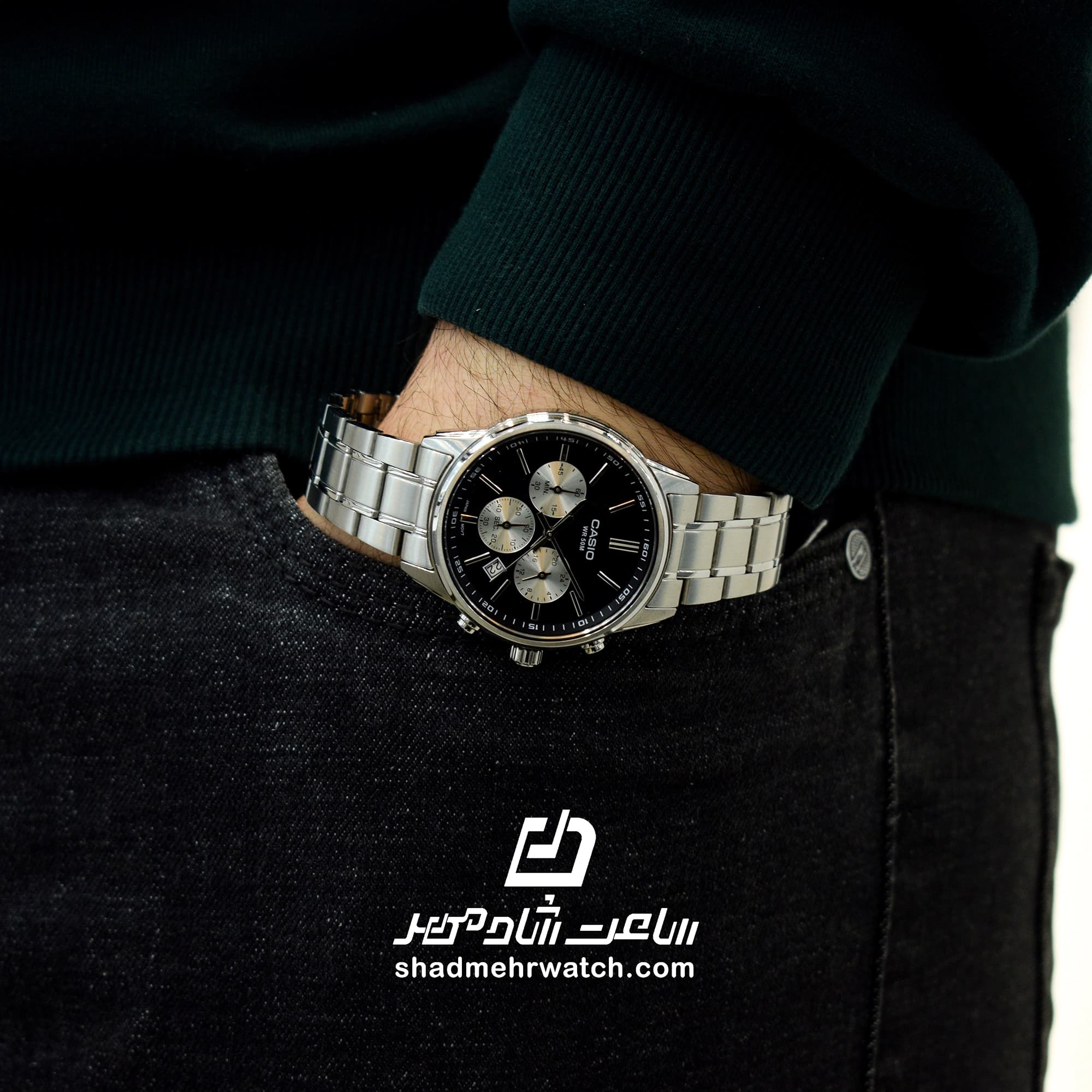 ساعت مچی کاسیو (Casio) مدل MTP-E515D-1AV — تصویر ۲