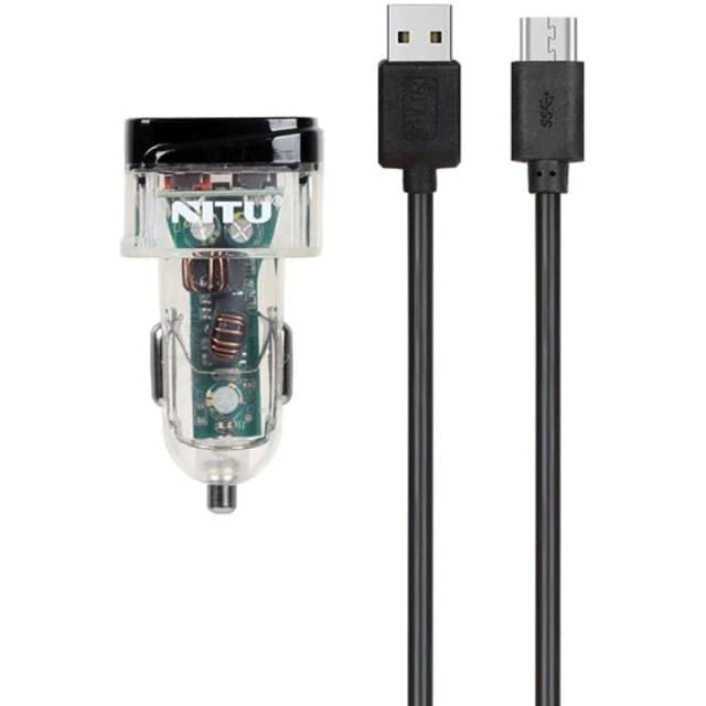 شارژر فندکی 30 وات نیتو مدل NDC32 به همراه کابل USB-C