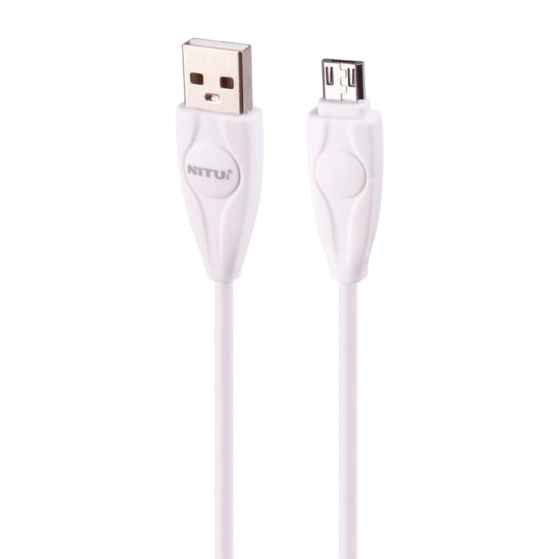 کابل USB به micro-usb نیتو NITU UC41 طول 1متر 2.4 آمپر — تصویر ۴