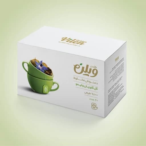 دمنوش گیاهی گل گاوزبان، لیمو