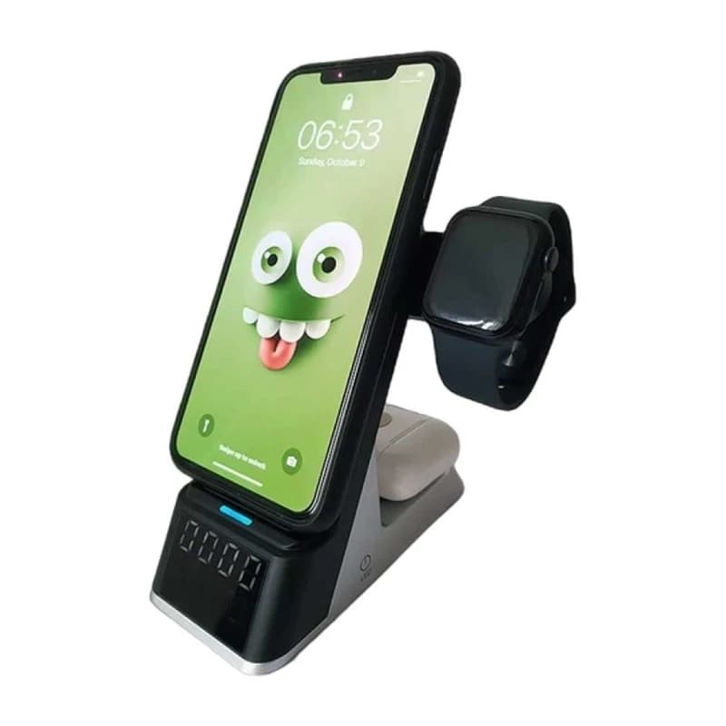 پایه نگهدارنده و شارژر وایرلس 3IN1 نیتو NITU NT201 — تصویر ۸