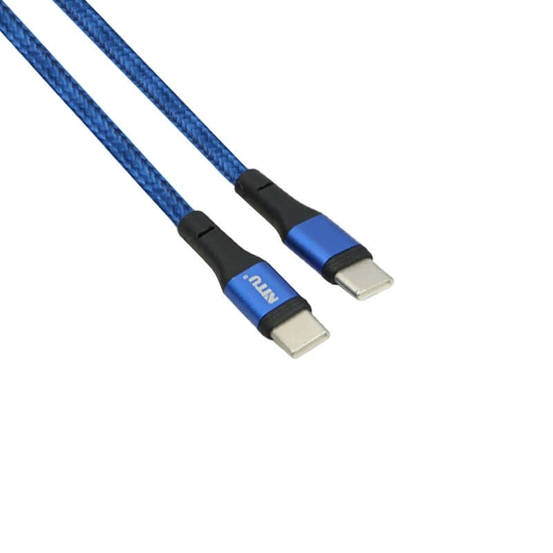کابل تبدیل فست شارژ Nitu NC127 Type-C to Type-C 60W 1.2m — تصویر ۳
