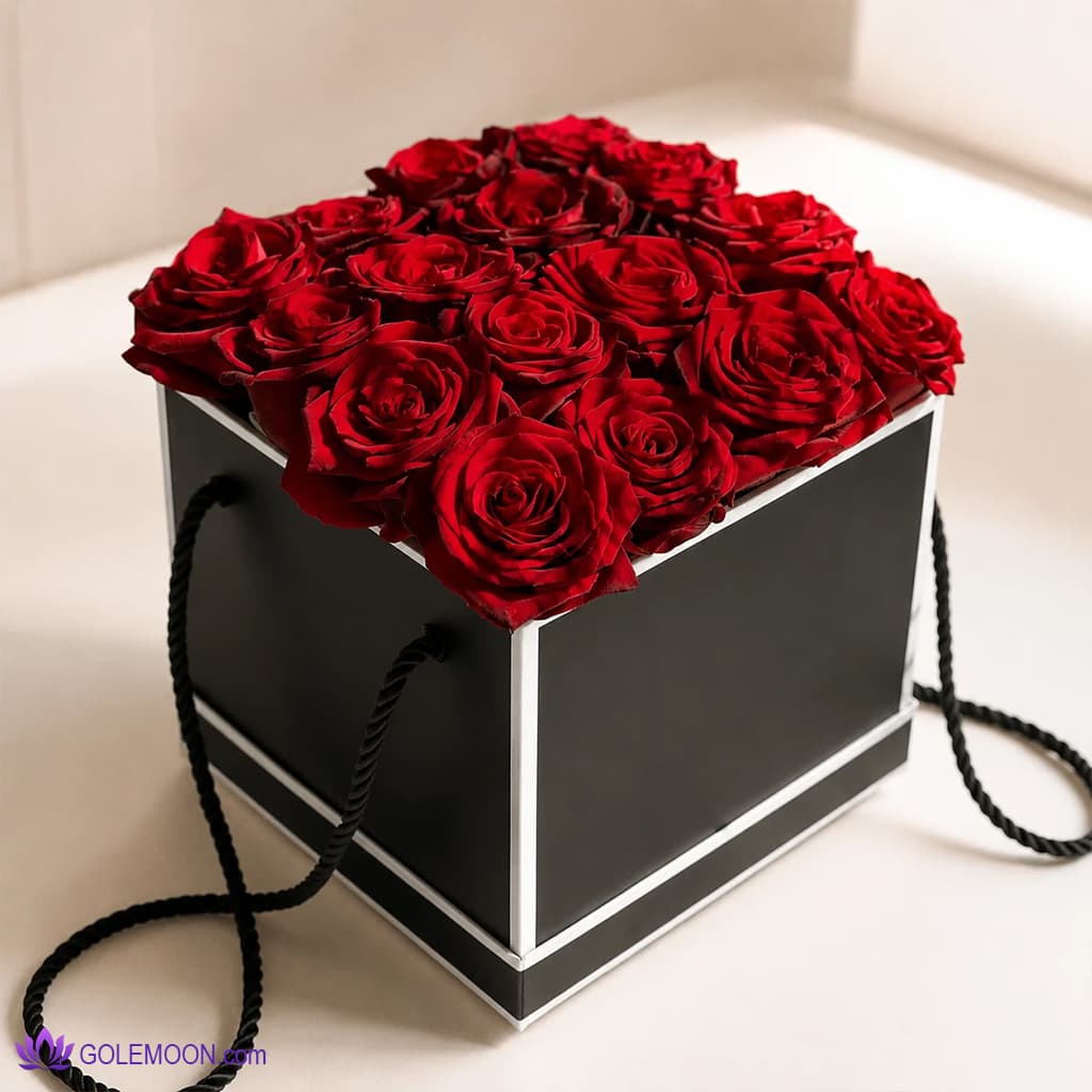 باکس گل 16 شاخه — تصویر ۳