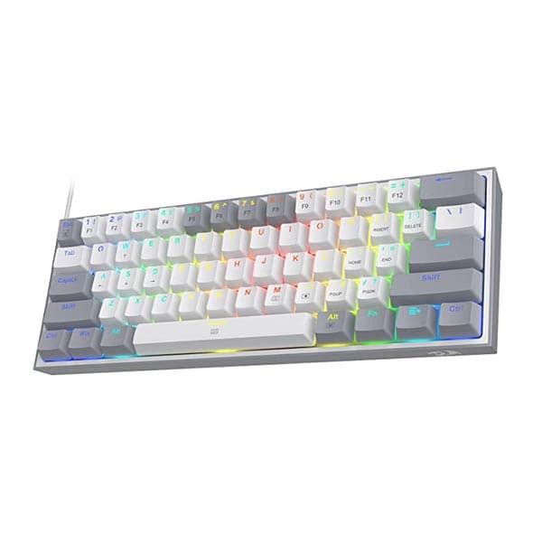 کیبورد REDRAGON مدل FIZZ K617 GRAY WHITE — تصویر ۲