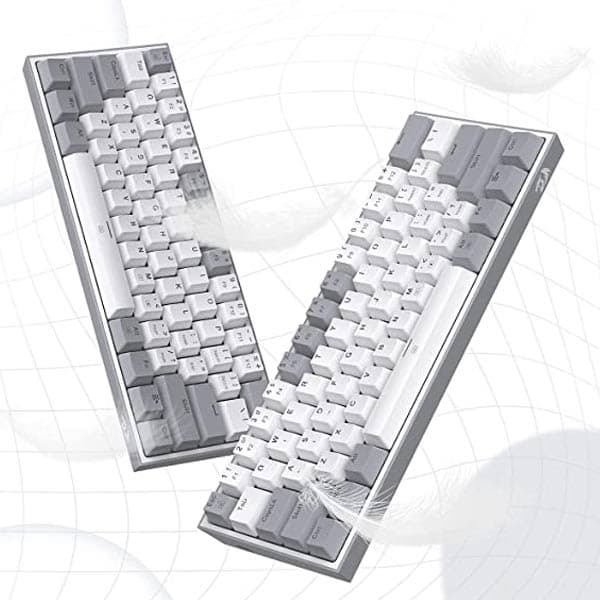 کیبورد REDRAGON مدل FIZZ K617 GRAY WHITE — تصویر ۳