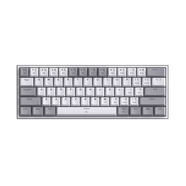 کیبورد REDRAGON مدل FIZZ K617 GRAY WHITE