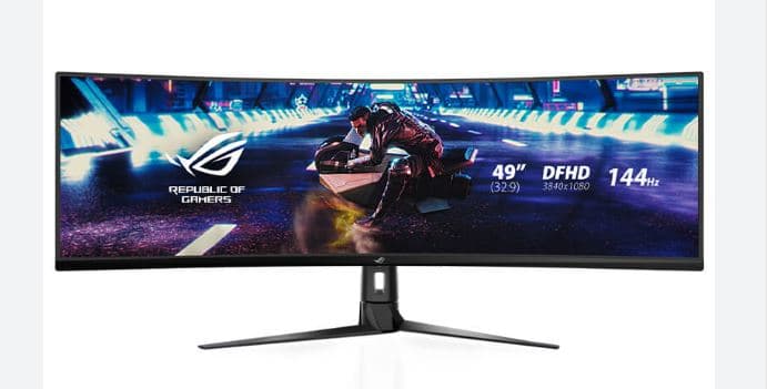مانیتور خمیده ایسوس MONITOR ASUS XG49VQ
