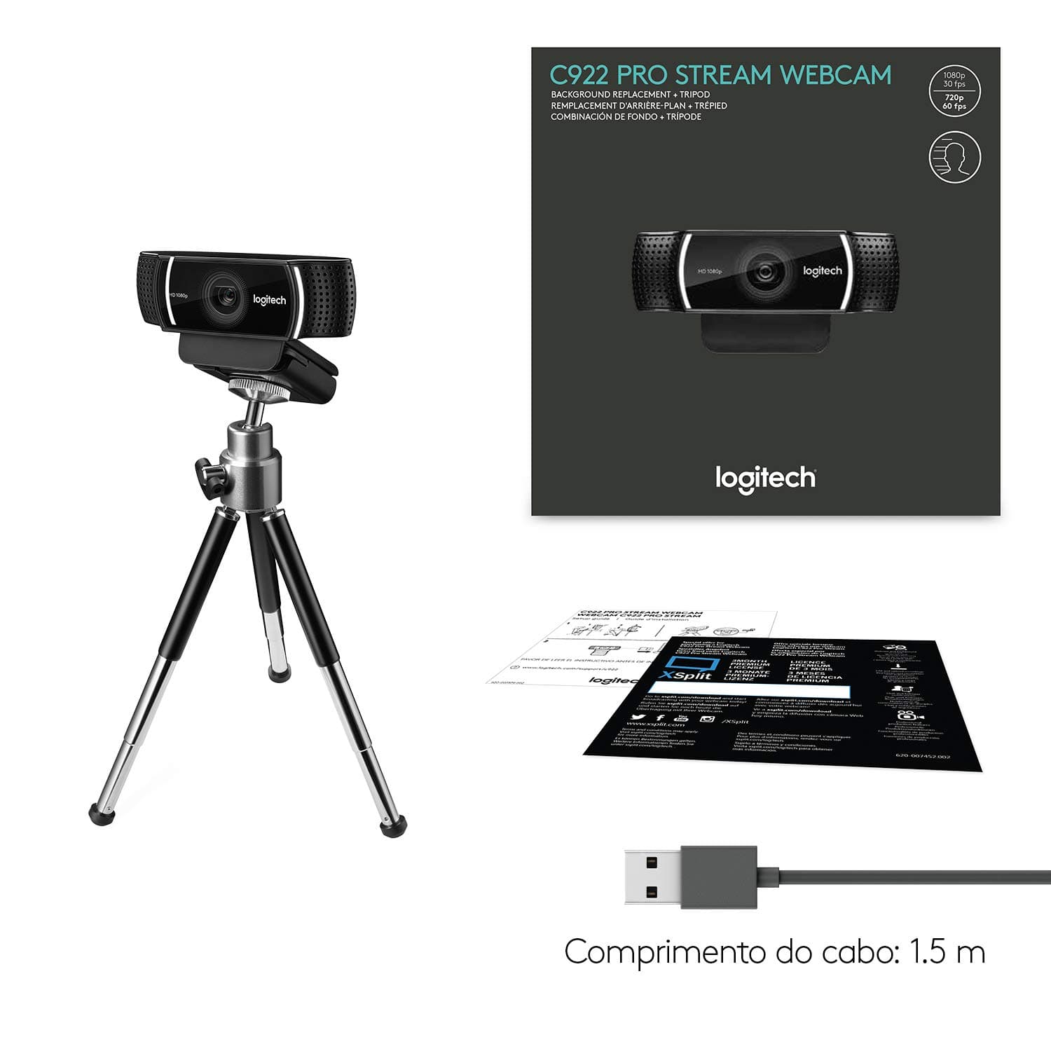 وب کم Logitech C922 Pro — تصویر ۲