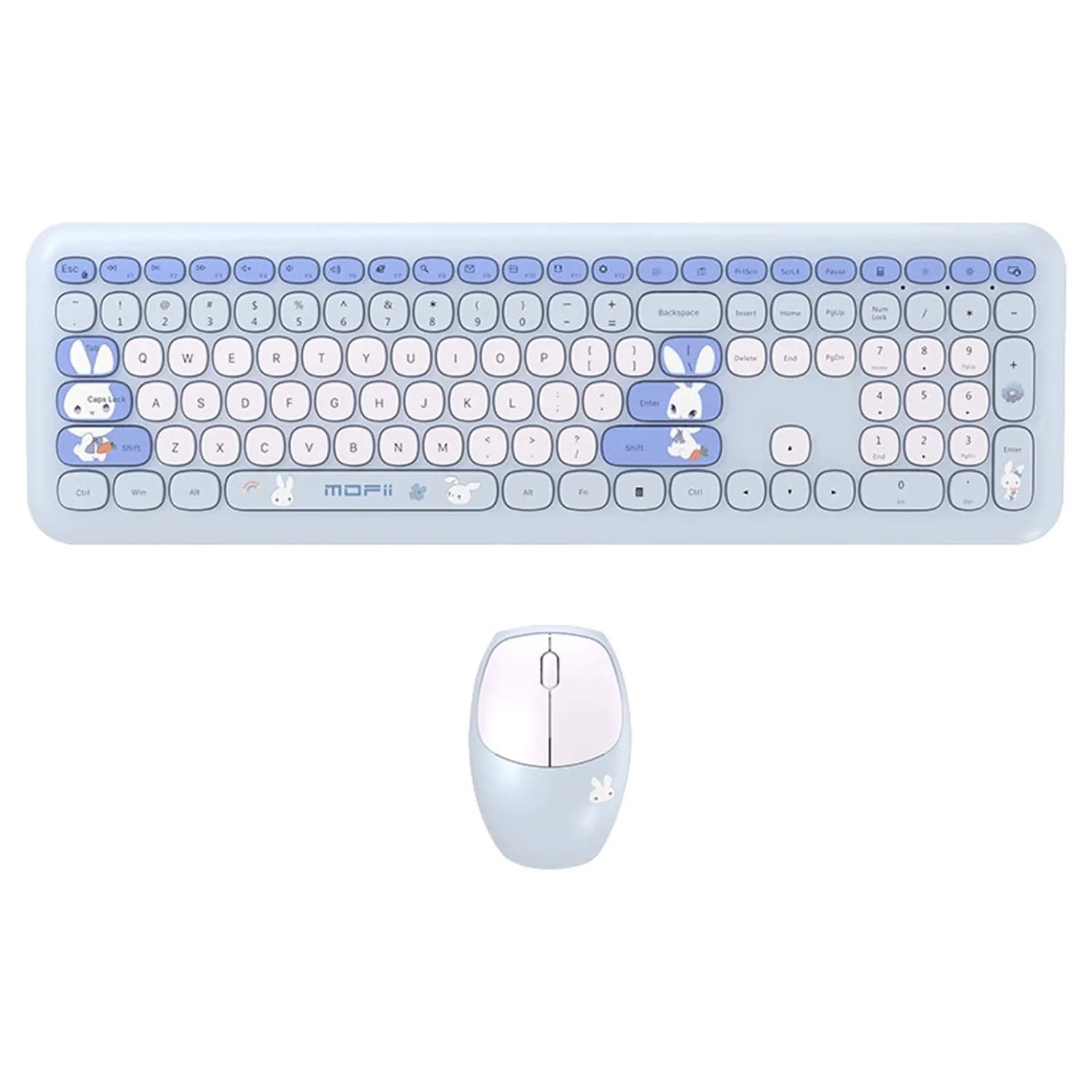 باندل MOFii 666 Pro Wireless – Blue