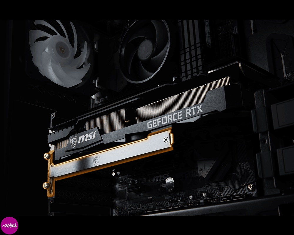 کارت گرافیک مدل msi GeForce RTX 3080 VENTUS 3X PLUS 12G LHR ام اس آی — تصویر ۲