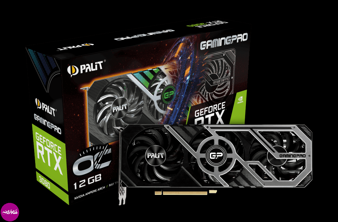 کارت گرافیک مدل palit GeForce RTX 3080 GamingPro OC 12GB پلیت