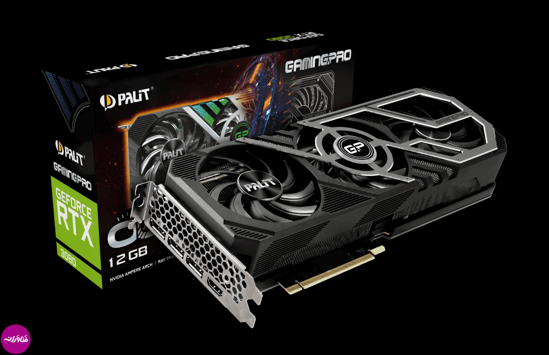 کارت گرافیک مدل palit GeForce RTX 3080 GamingPro OC 12GB پلیت — تصویر ۲
