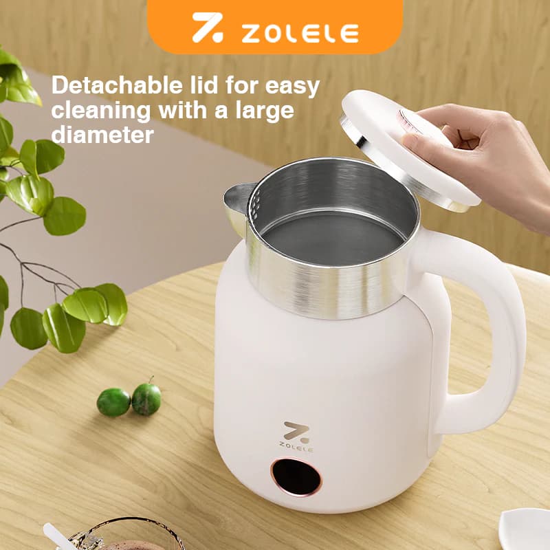 کتری برقی شیائومی مدل (ZOLELE Kettle HK152 (OPEN BOX ظرفیت 1.5 لیتر (جعبه باز) — تصویر ۶