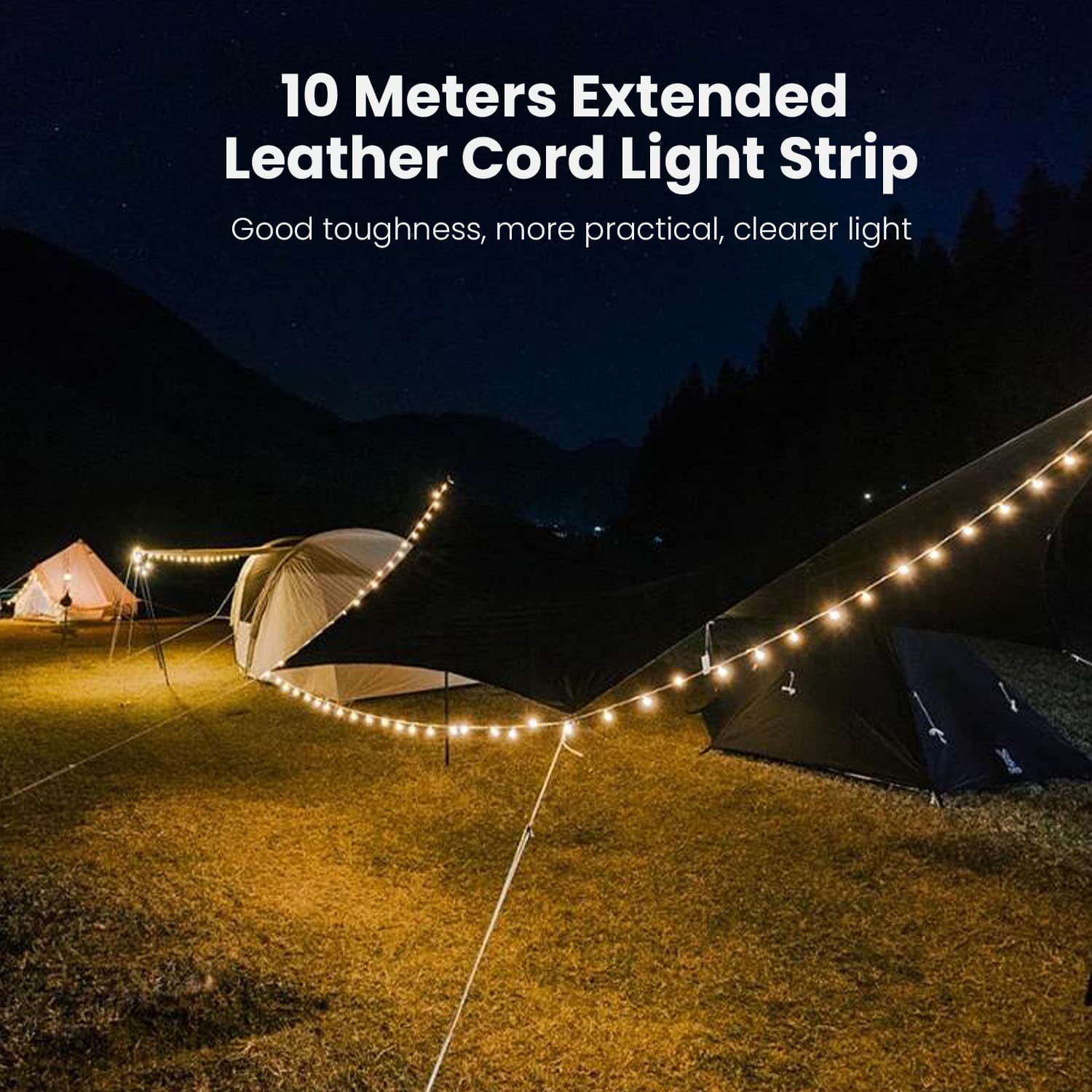 چراغ کمپینگ چند منظوره ویوی لبز Vyvylabs VOX2 starry sky camping light 10M — تصویر ۷