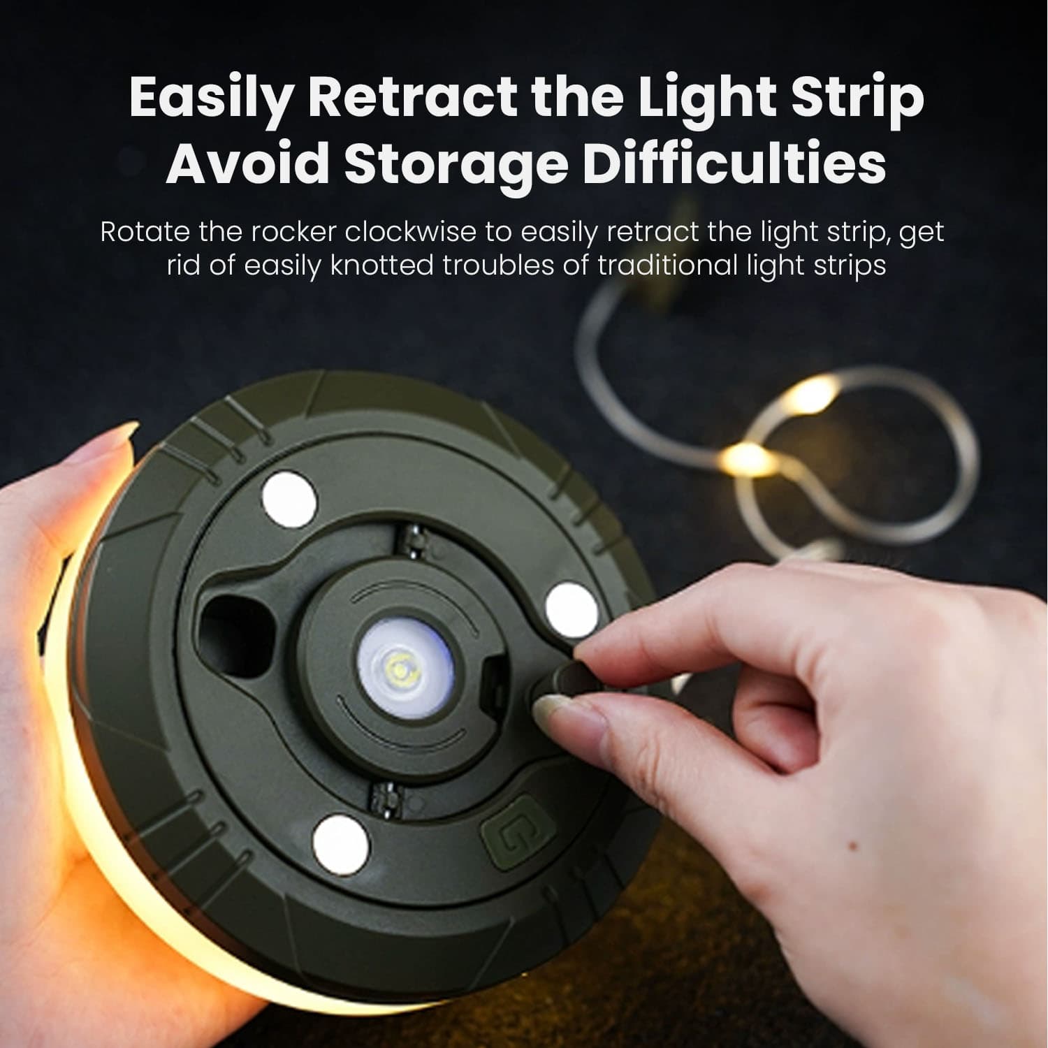 چراغ کمپینگ چند منظوره ویوی لبز Vyvylabs VOX2 starry sky camping light 10M — تصویر ۴