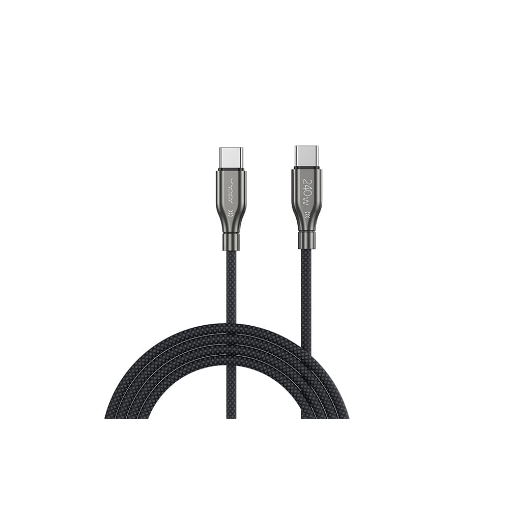 کابل شارژ Type-C به Type-C ویوی لبز Vyvylabs VCHCC240-01 Hardcore Cable 240W 1M