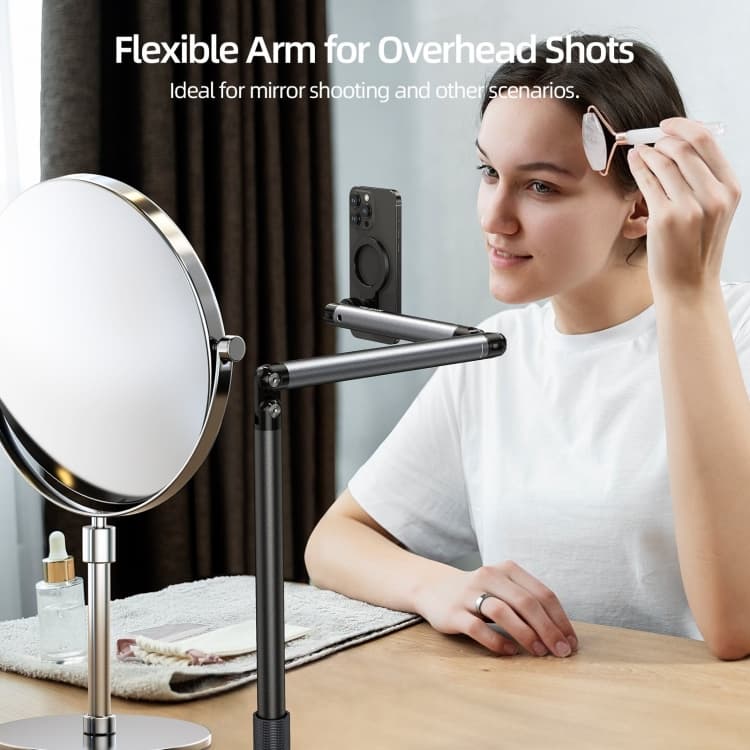 پایه نگهدارنده مغناطیسی تلسین به همراه رینگ لایت Telesin P3-FS-01 Stand Phone — تصویر ۷