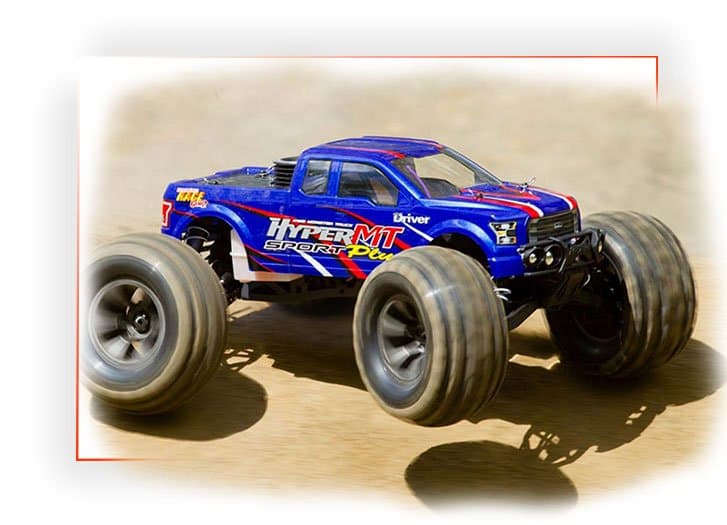ماشین کنترلی تراک نیترو هوبائو Hobao hyper mt sport plus — تصویر ۲