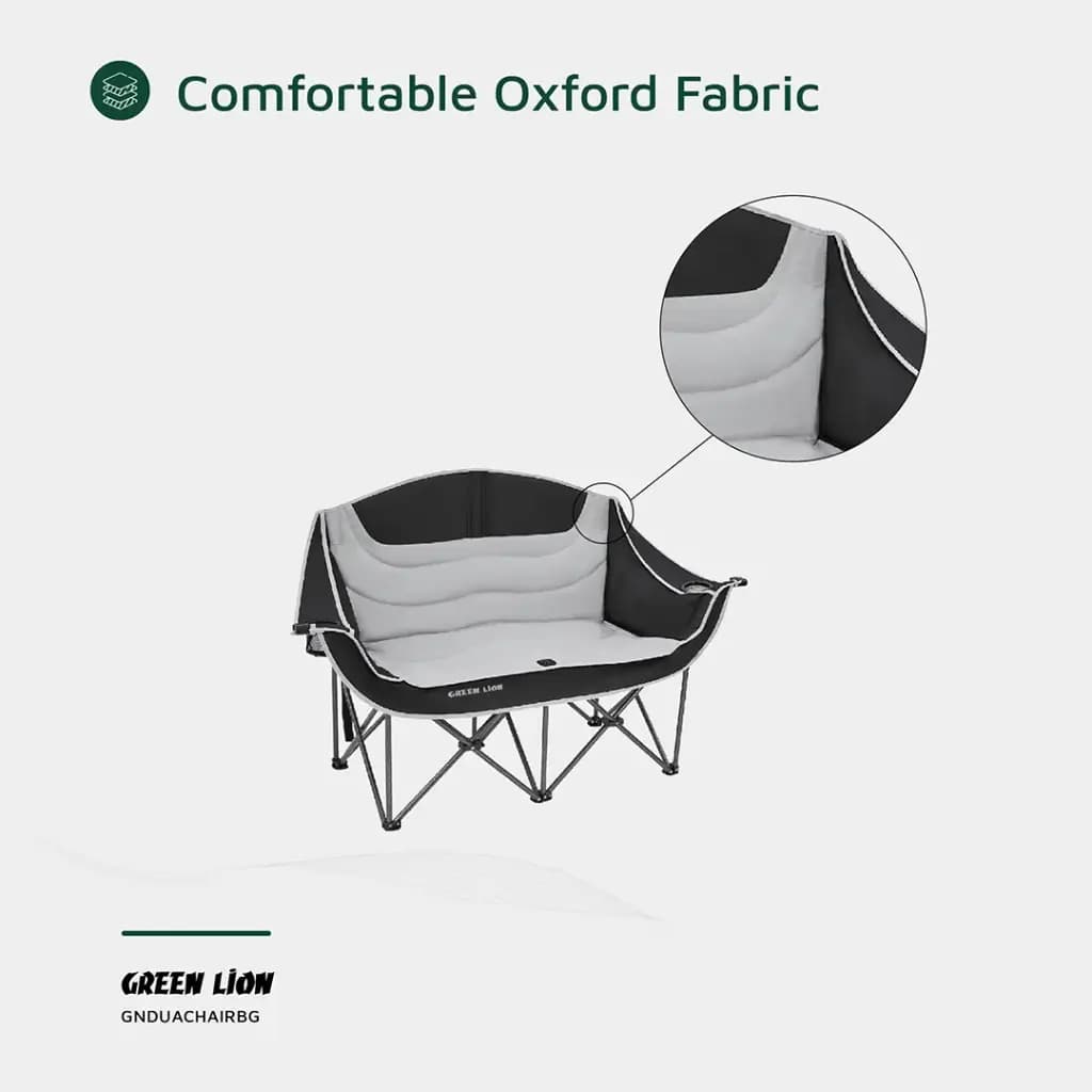 صندلی کمپینگ دو نفره گرین لاین Green Lion GNDUACHAIR Double Camping Chair — تصویر ۲