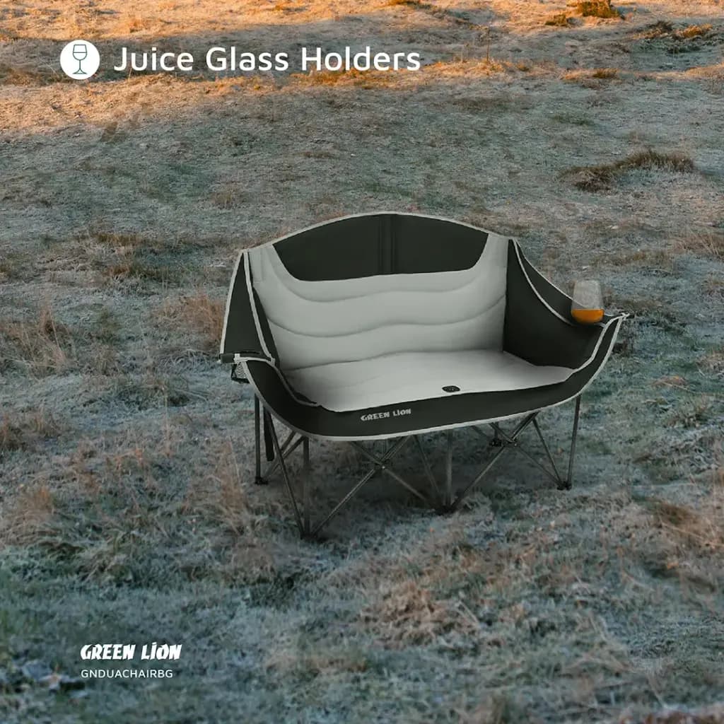 صندلی کمپینگ دو نفره گرین لاین Green Lion GNDUACHAIR Double Camping Chair — تصویر ۴