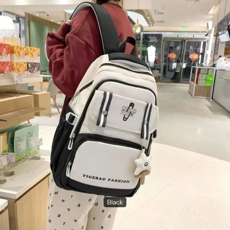 کوله پشتی مدرسه مدل Yigebag در چهار رنگ — تصویر ۴