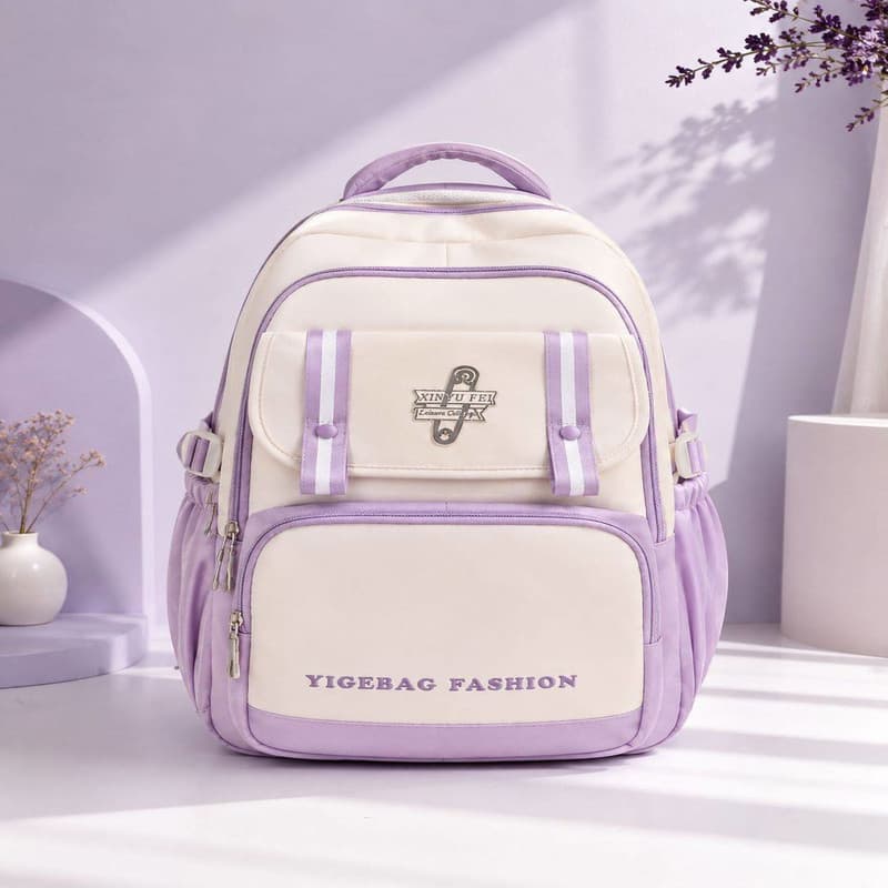 کوله پشتی مدرسه مدل Yigebag در چهار رنگ — تصویر ۳