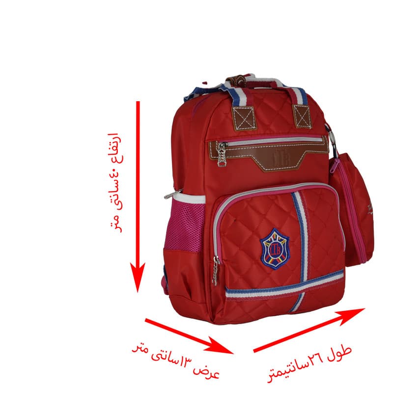 کوله پشتی ال تی بی کد ۲۱ به همراه جامدادی — تصویر ۲