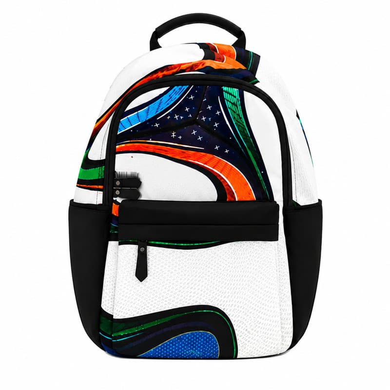 کوله پشتی مدرسه مدل فوتبالی