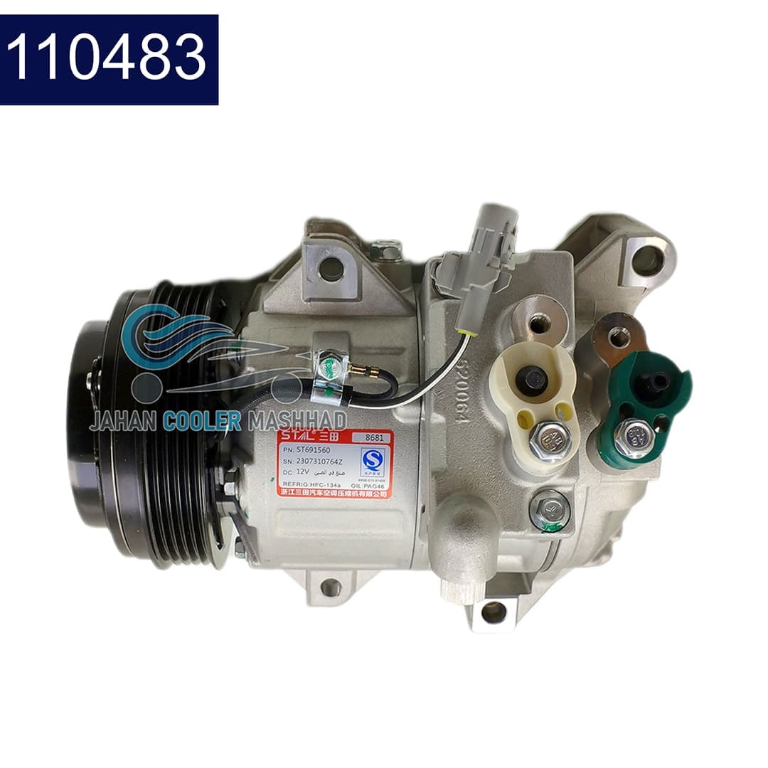 کمپرسور کولر سوزوکی ویتارا 2000 چین STAL – کد 110483 — تصویر ۴
