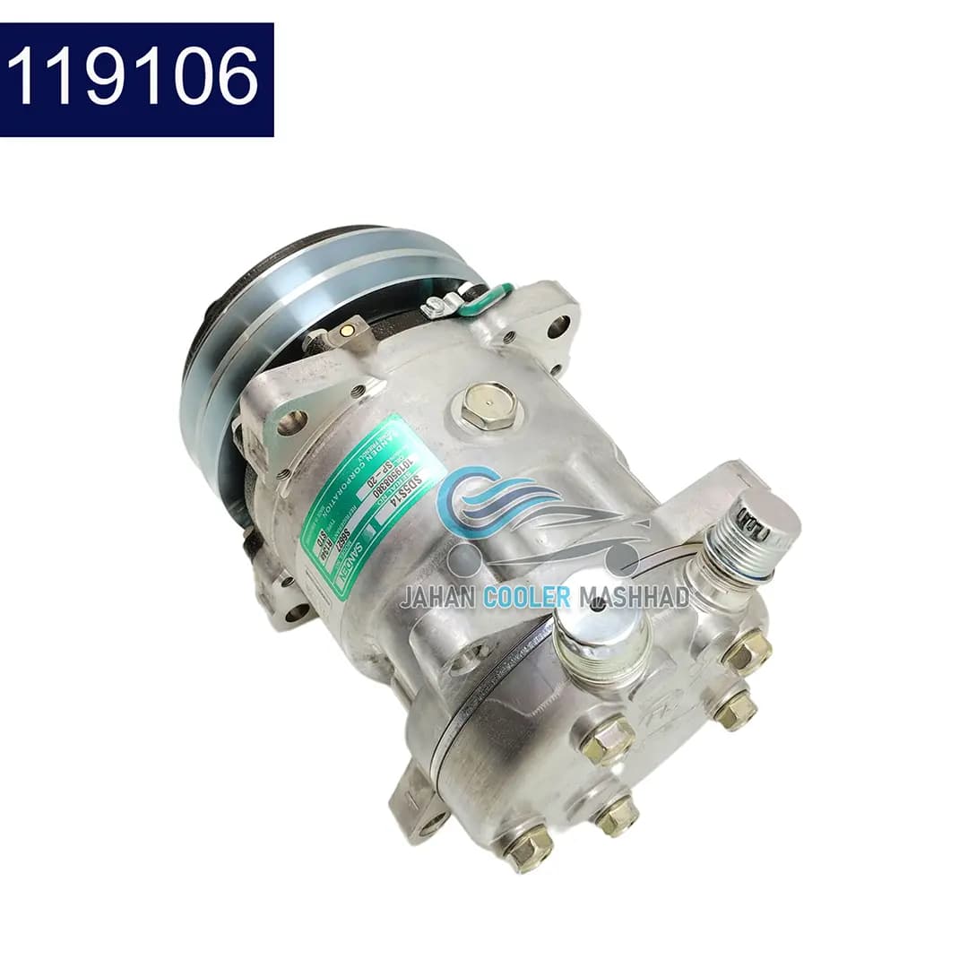 کمپرسور کولر 508 ساندن سنگاپور اصلی (24V) – کد 119106 — تصویر ۲