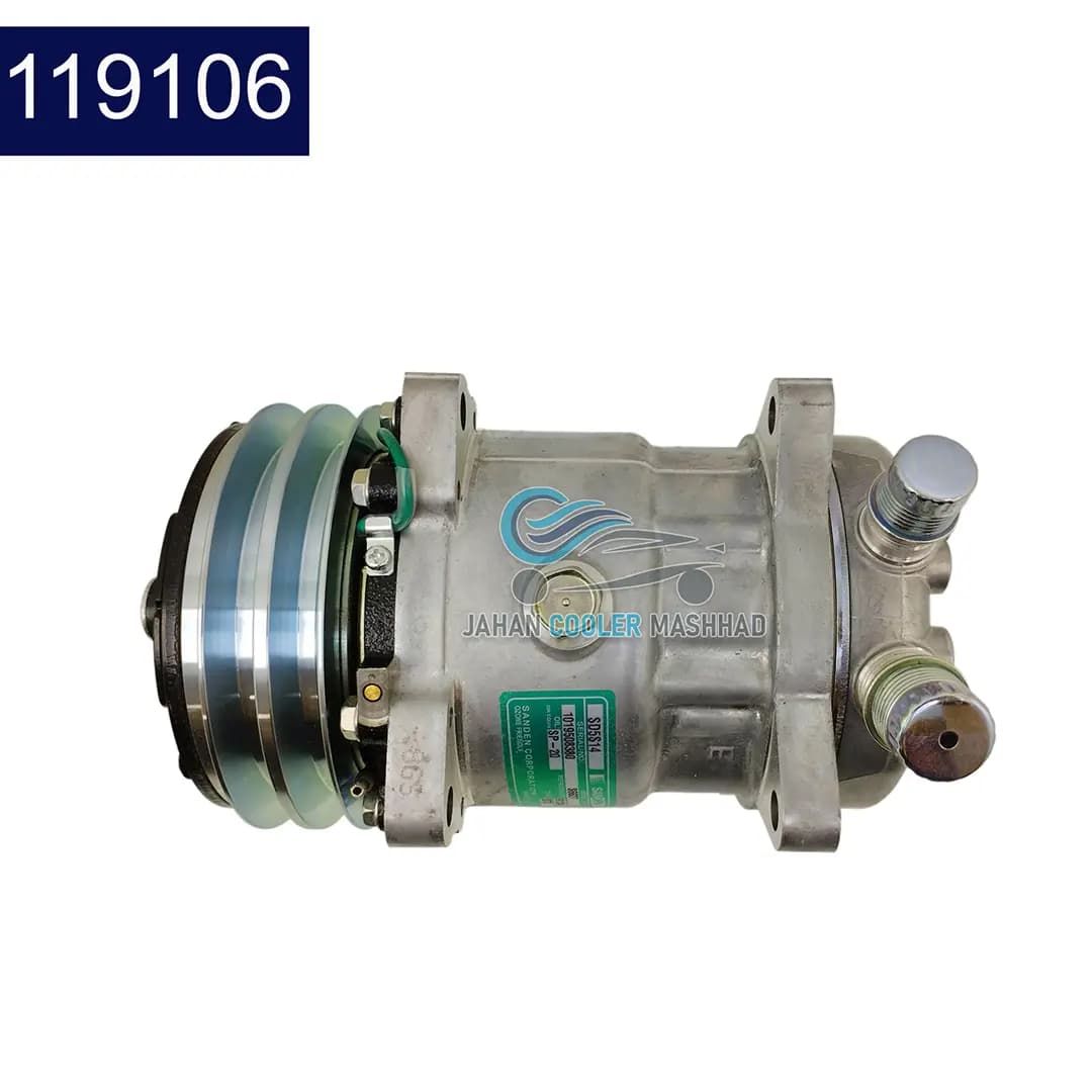 کمپرسور کولر 508 ساندن سنگاپور اصلی (24V) – کد 119106 — تصویر ۵