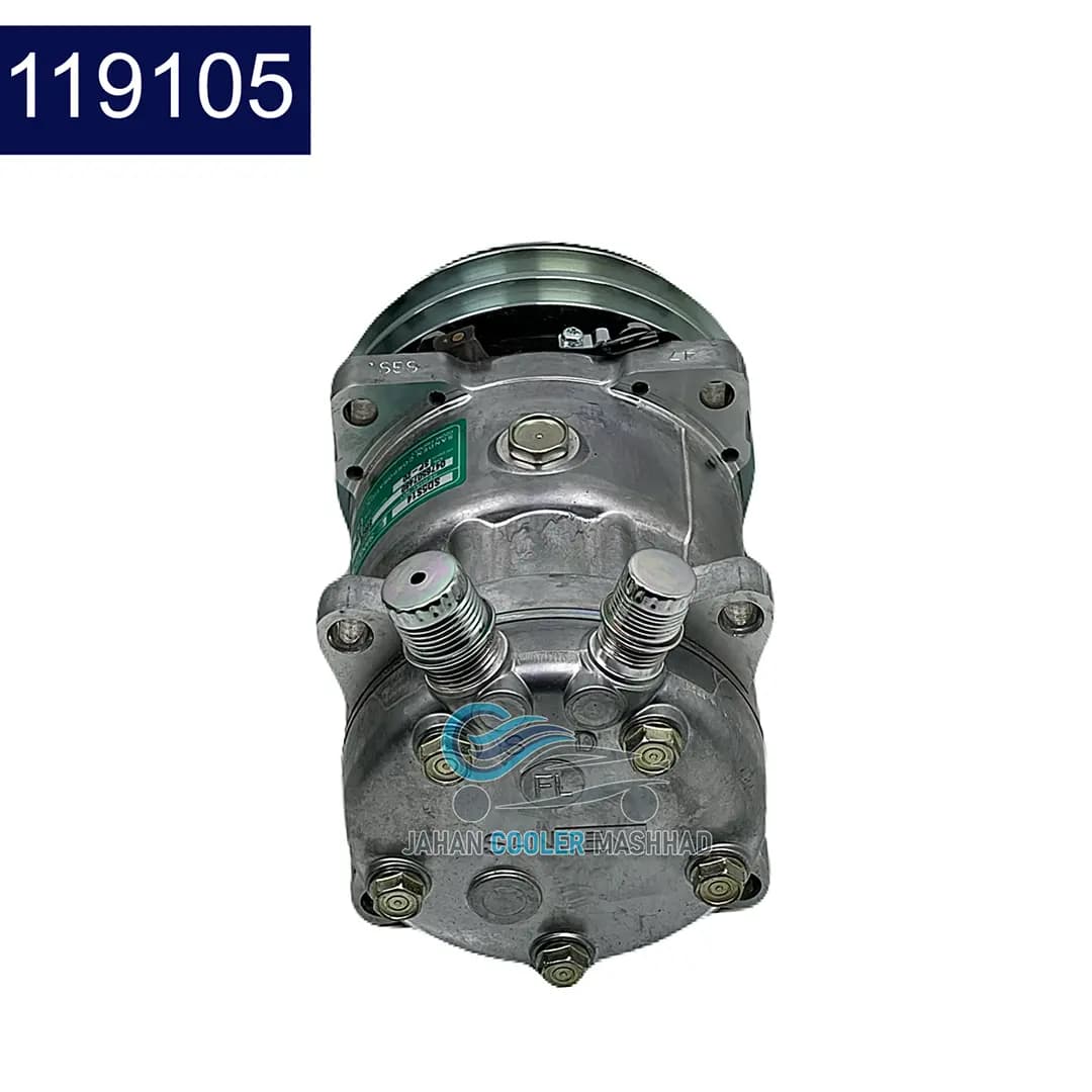 کمپرسور کولر 508 ساندن سنگاپور اصلی ( 12v) – کد 119105 — تصویر ۲