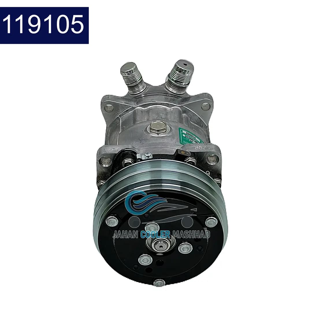 کمپرسور کولر 508 ساندن سنگاپور اصلی ( 12v) – کد 119105 — تصویر ۳