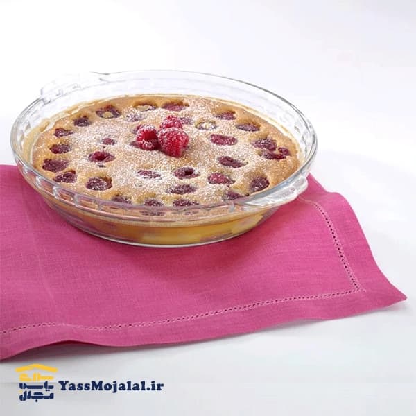ظرف پیتزا خوری دسته دار پیرکس PYREX کد 198 — تصویر ۲