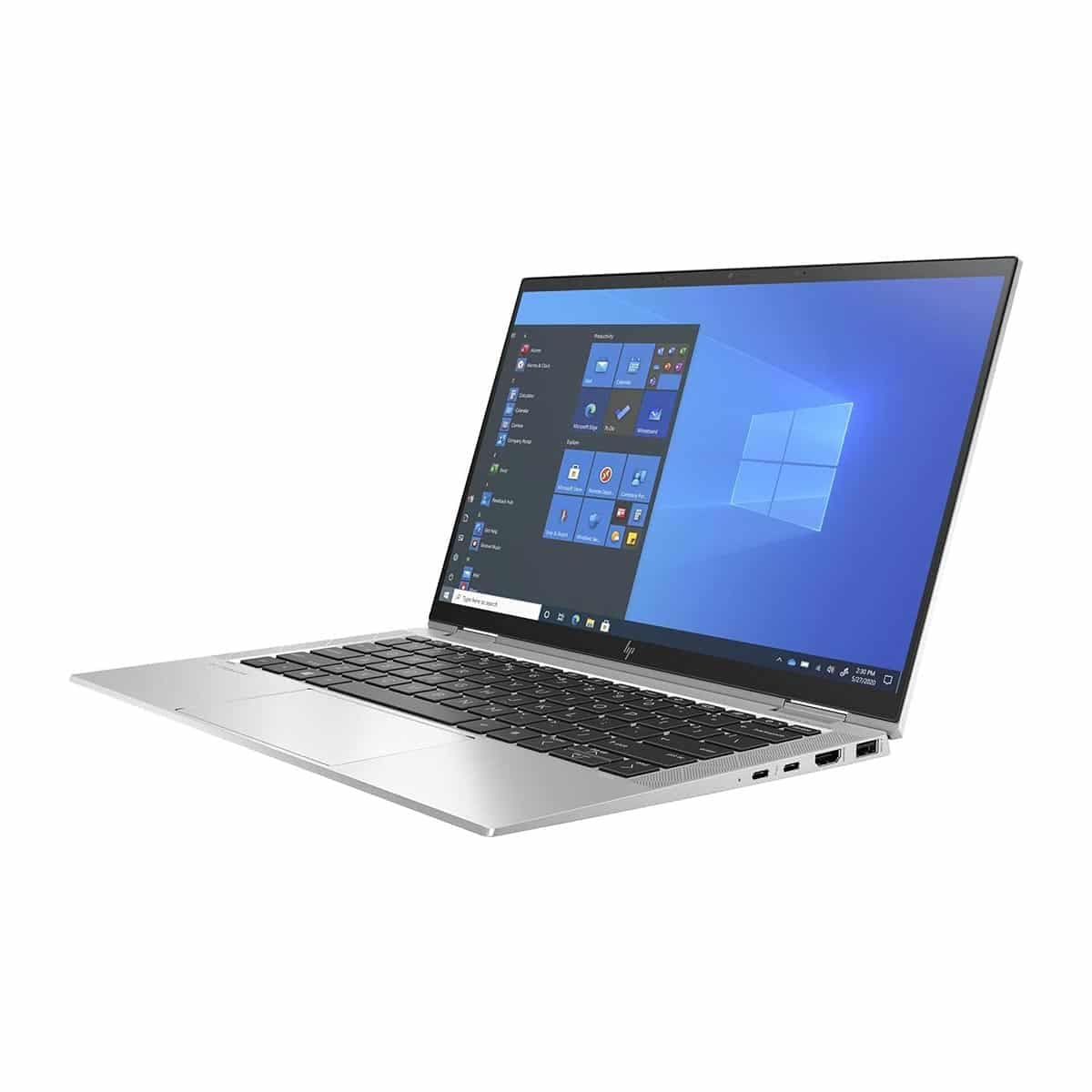 لپ تاپ استوک اچ پی HP EliteBook x360 1030 G7 core i5-10210u 16 256 لمسی تاشو — تصویر ۳