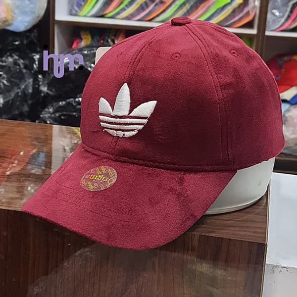 کلاه مخمل گلدوزی Adidas