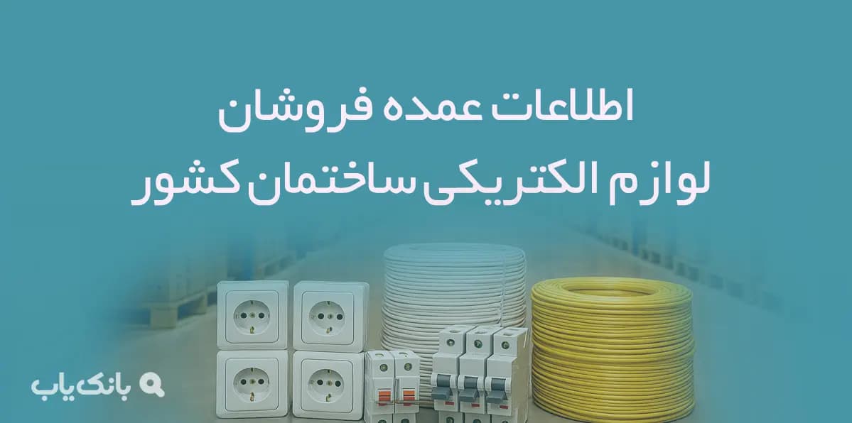 اطلاعات عمده فروشان لوازم الکتریکی ساختمان کشور
