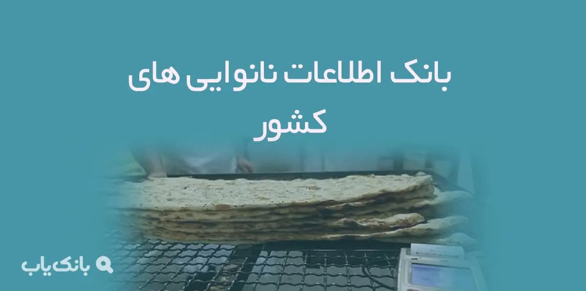 اطلاعات نانوایی های کشور