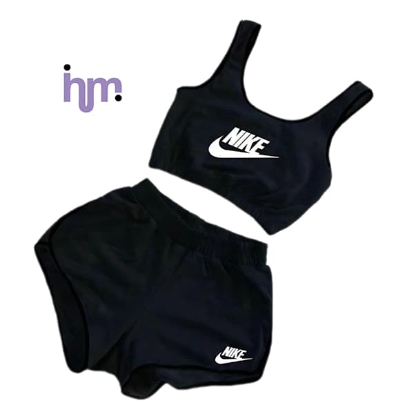ست تاپ و شورتک طرح NIKE کد 2049