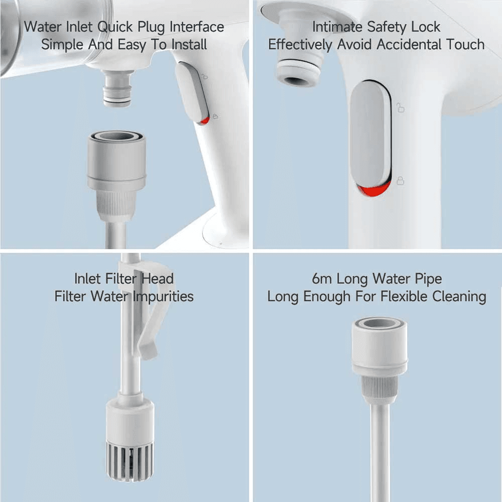 کارواش شیائومی Xiaomi Cordless Pressure Washer مدل MJXCJ001QW — تصویر ۴