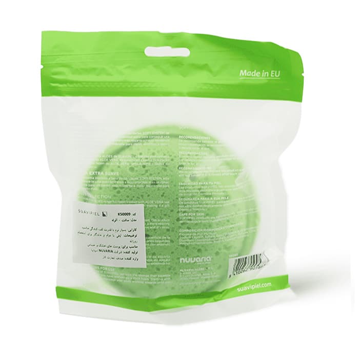 اسفنج حمام Aloes Soft Sponge سوآوی پیل SUAVIPIEL — تصویر ۵