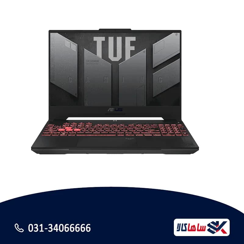 لپ تاپ ایسوس TUF Gaming A17 FA707NUG | Ryzen 7 7435HS، 16GB، RTX 4050، 17.3 اینچ
