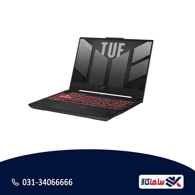 لپ تاپ ایسوس TUF Gaming A15 FA507NUR | Ryzen 7 7435HS، 16GB، 512GB، RTX 4050 — تصویر ۲